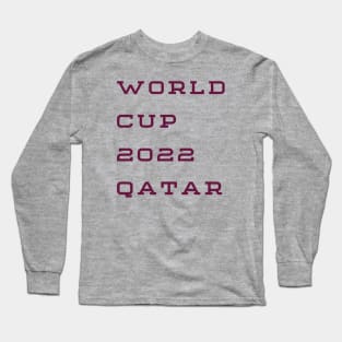 World cup 2022-Qatar Long Sleeve T-Shirt